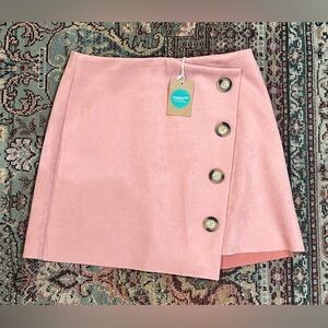 REMOVING SOON FINAL PRICE NWT Sketchbook Suede Like Asymmetrical Skirt